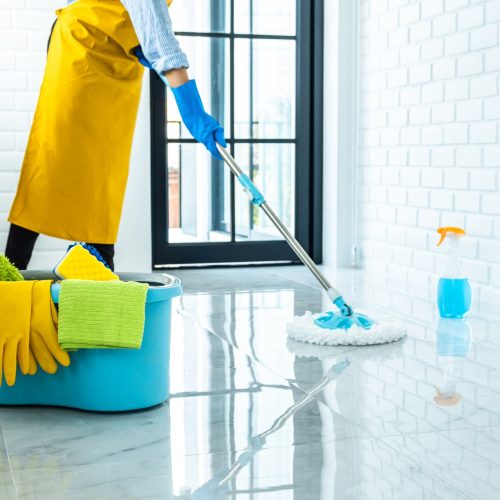 happy-young-woman-blue-rubber-using-mop-while-cleaning-floor-home-min